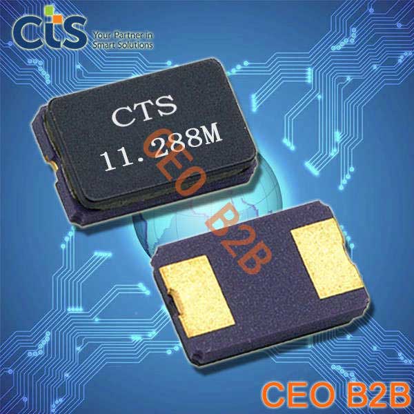 CTS晶振，贴片无源晶振,GA532谐振器
