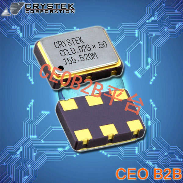 Crystek晶振,时钟振荡器,CCPD-024晶振,7050低抖动晶振