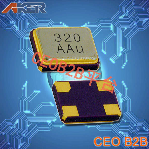 AKER晶振,CXAN-221石英晶体,台产晶振