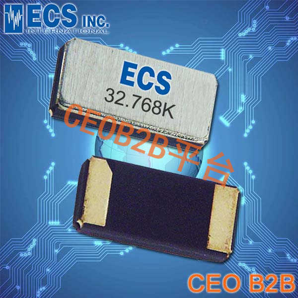ECS晶振,ECX-34Q晶振,ECS-.327-7-34QS-TR晶振,进口32.768K晶振