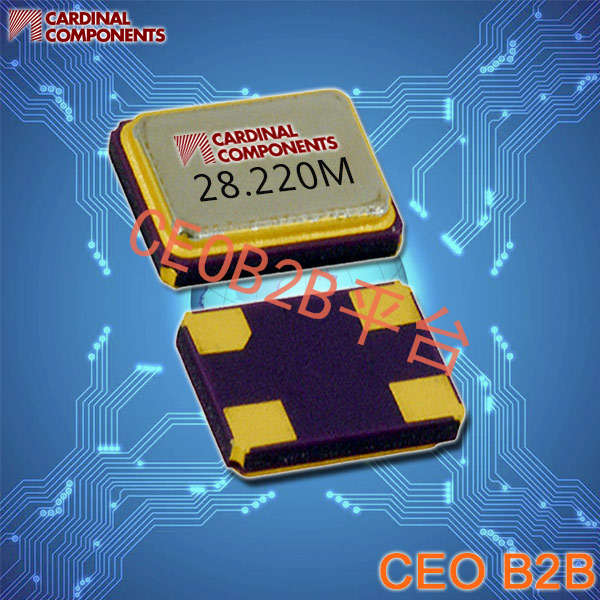 Cardinal晶振,贴片晶振,CX252晶振,2.5*2.0mm金属面石英晶振