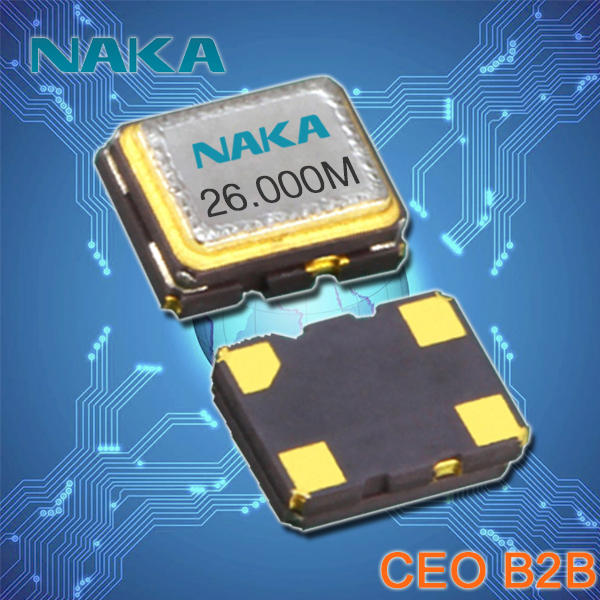 NAKA晶振,低损耗温补晶振,TC300贴片晶振