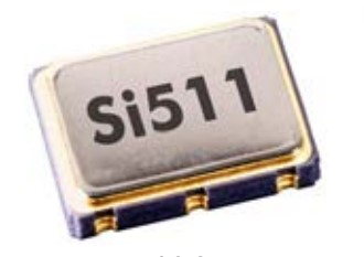 思佳讯LVDS贴片振荡器,511JBA125M000BAG物联网晶振,Si511低抖动晶振