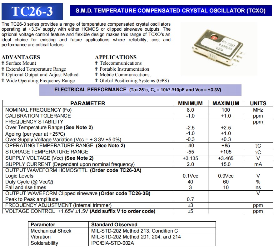 TC26-3规格
